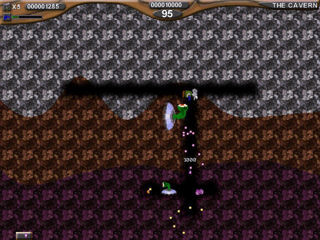 Screenshot of mud hunt